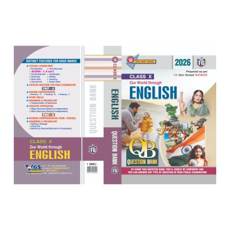 TG 10th Class  English Question Bank-2026